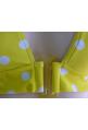 maillot de bains ETAM jaune/pois blanc