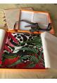 Foulard Hermès intitulé « Jaguar Quetzal pour espérance banlieue » - Edition limitée à 300 ex : TRES RARE !