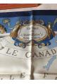 Foulard Hermès intitulé "LE CANADA - Samuel de Champlain" - EXTREMEMENT RARE ET RECHERCHE !