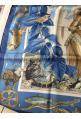 Foulard Hermès intitulé "LE CANADA - Samuel de Champlain" - EXTREMEMENT RARE ET RECHERCHE !